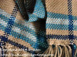 Zbliżenie na splot. / Closeup of weave.